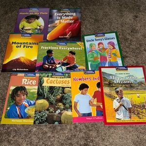 National Geographic Books Bundle Educational Books